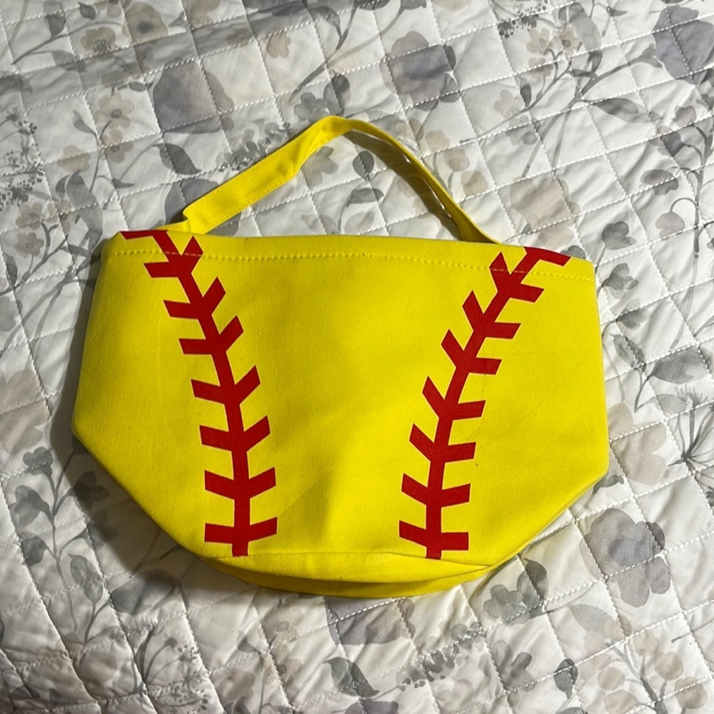 Cute softball design bag